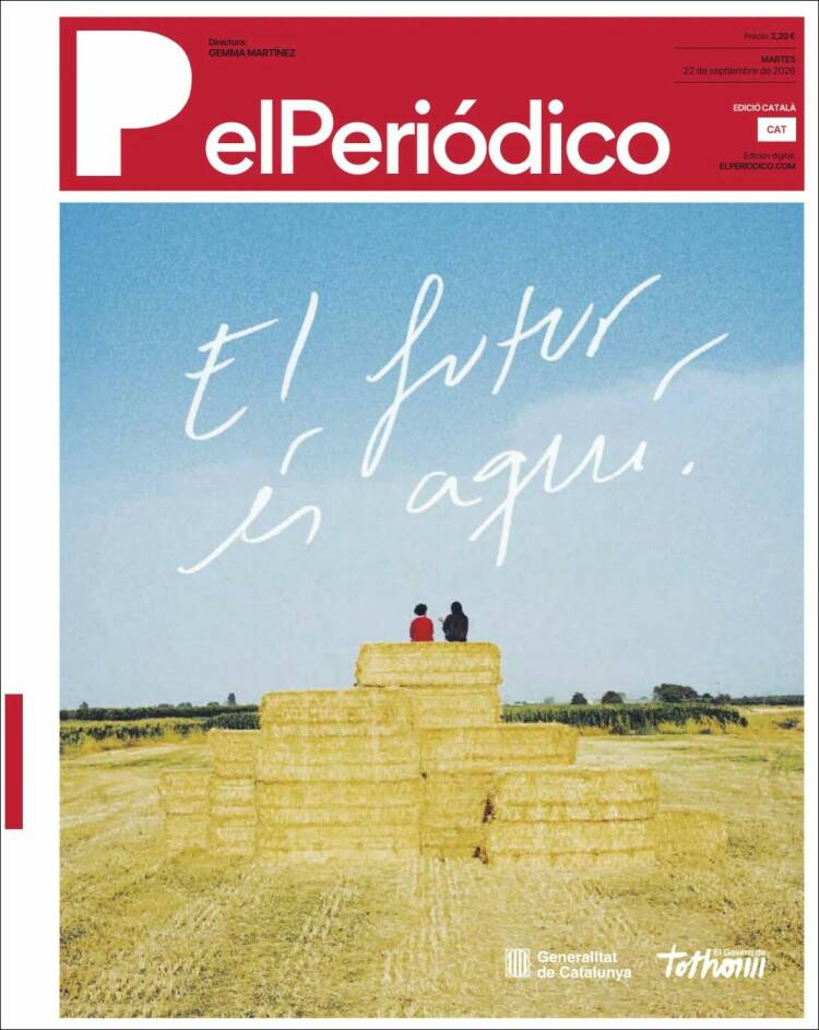 Portada de El Periódico de Catalunya (Espa&ntilde;a)