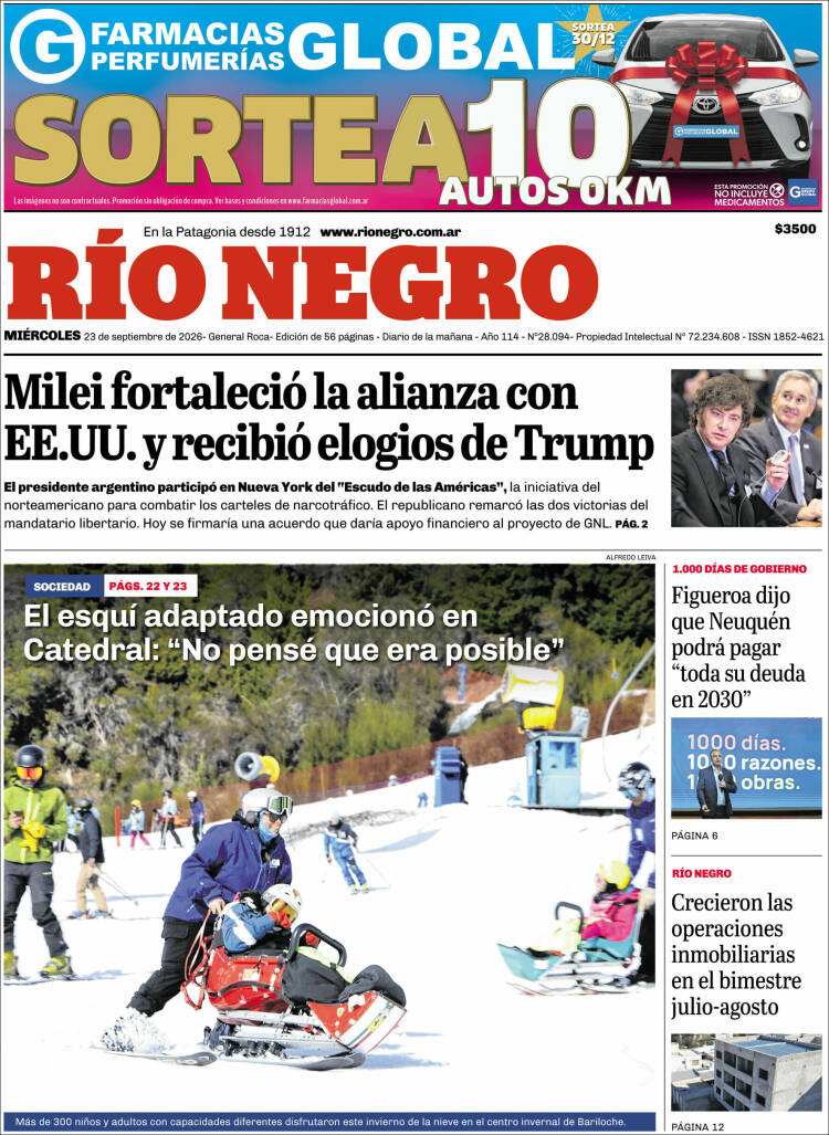 Portada de Rio Negro (Argentina)