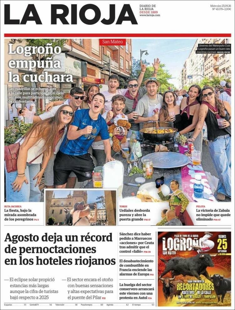 Portada de La Rioja (Espa&ntilde;a)