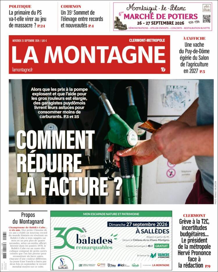 Portada de La Montagne (France)