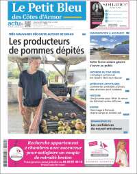 Portada de Le Petit Bleu (France)