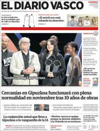 Portada de Diario Vasco (Espa&ntilde;a)