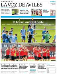 Portada de El Comercio - Avilés (Espa&ntilde;a)