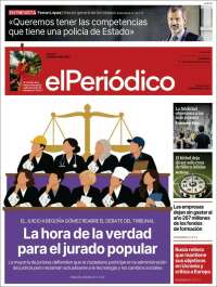 Portada de El Periódico (Espa&ntilde;a)