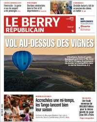 Portada de Berry Republicain (Francia)