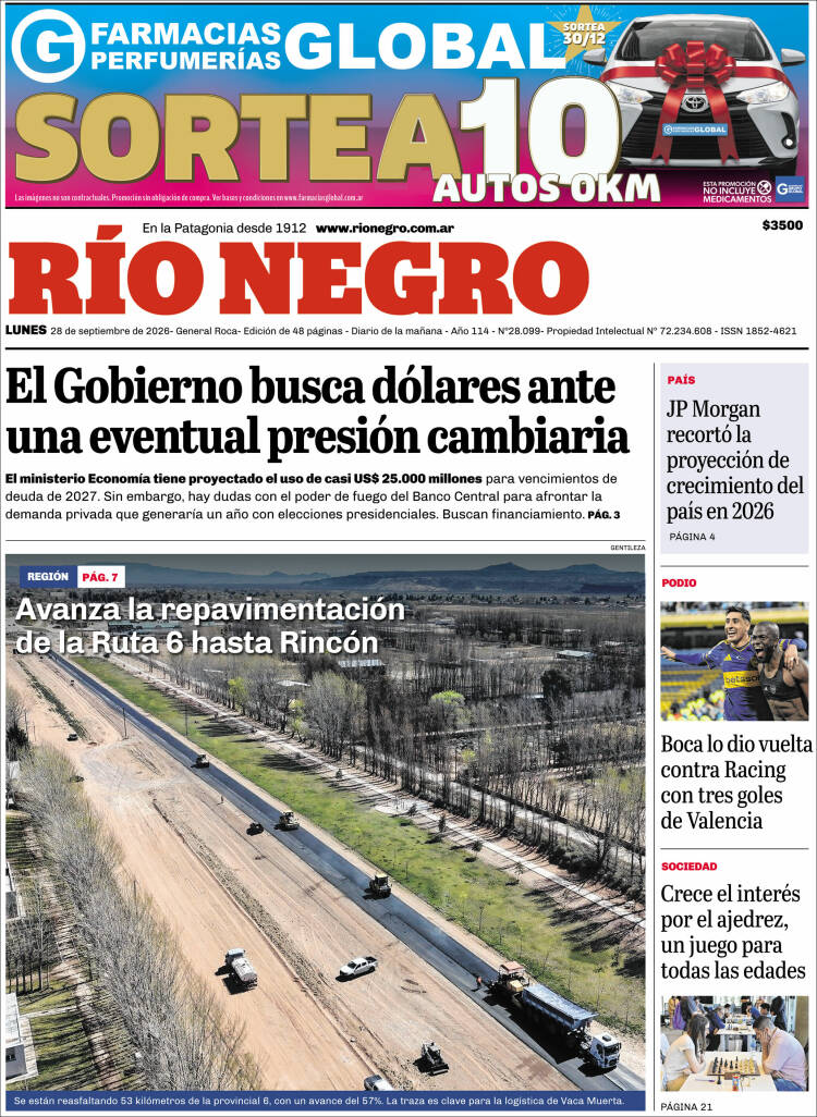 Portada de Rio Negro (Argentina)