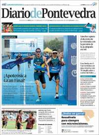 Portada de Diario de Pontevedra (Espa&ntilde;a)