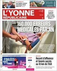 Portada de L'Yonne-Républicaine (Francia)