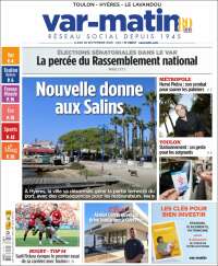 Portada de Var-Matin (Francia)