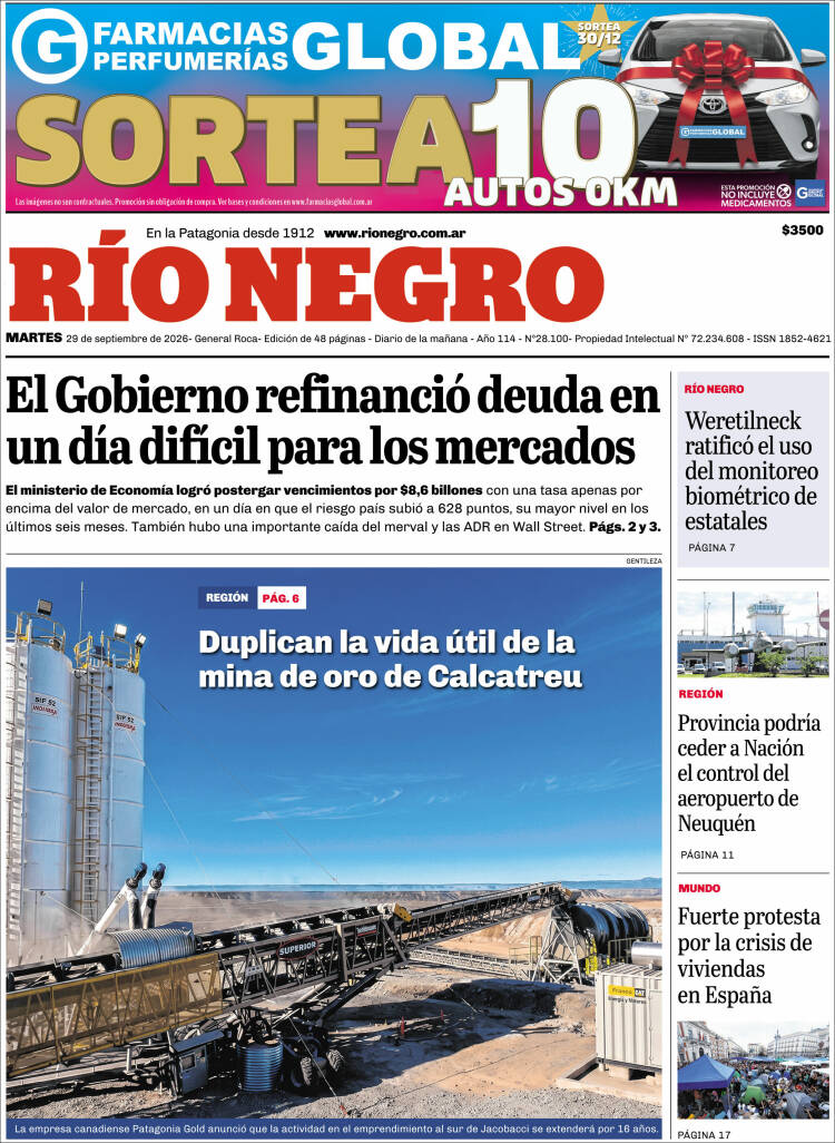 Portada de Rio Negro (Argentina)