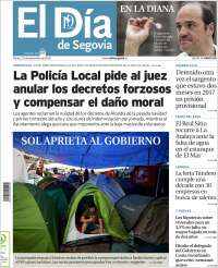 Portada de El Día de Segovia (Spain)