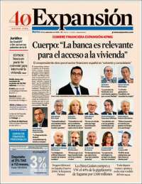 Portada de Expansión (Espa&ntilde;a)