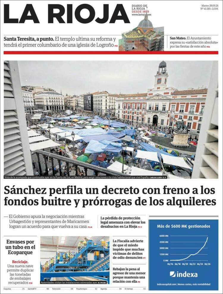 Portada de La Rioja (Espa&ntilde;a)