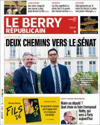 Portada de Berry Republicain (Francia)