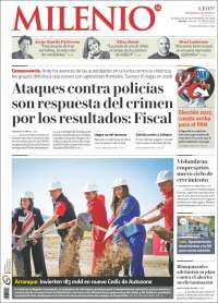 Portada de Milenio de León (M&eacute;xico)
