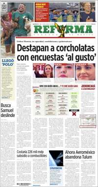Portada de Reforma (Mexique)