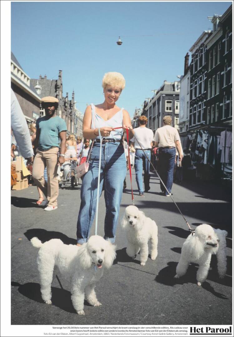Portada de Het Parool (Pays-Bas)