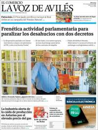 Portada de El Comercio - Avilés (Espa&ntilde;a)