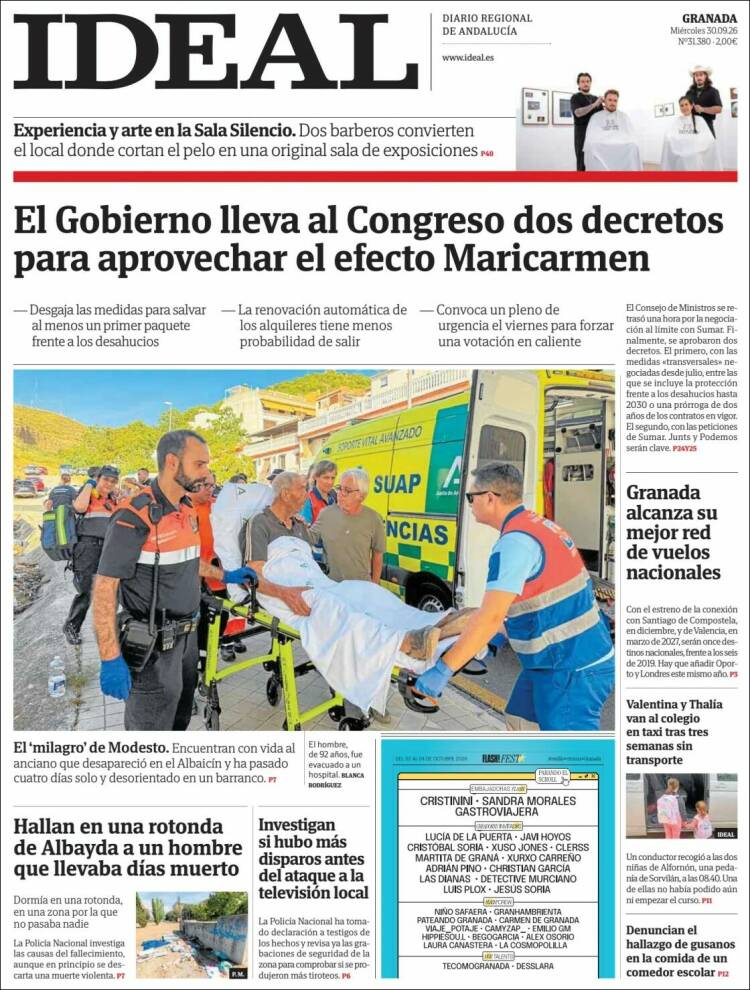 Portada de Ideal (Espa&ntilde;a)