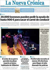 Portada de La Nueva Crónica (Espa&ntilde;a)