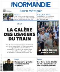 Portada de Paris Normandie (Francia)