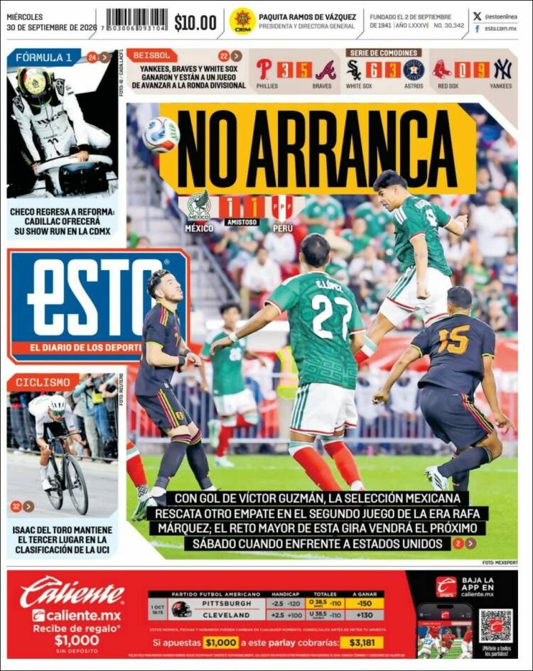 Portada de Esto (M&eacute;xico)