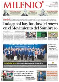 Portada de Milenio (M&eacute;xico)