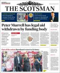 Portada de The Scotsman (Reino Unido)