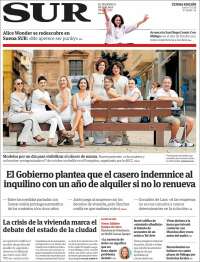Portada de Diario el Sur (Espa&ntilde;a)