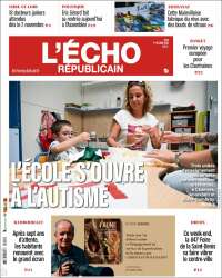 Portada de L'Echo Républicain (Francia)