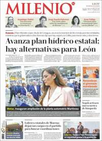 Portada de Milenio de León (M&eacute;xico)