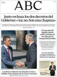 Portada de ABC (Espa&ntilde;a)