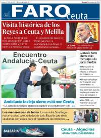 Portada de El Faro de Ceuta (Espa&ntilde;a)