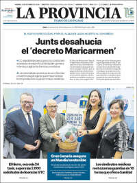 Portada de La Provincia (Espa&ntilde;a)