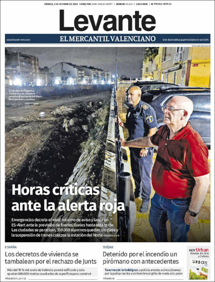 Portada de Levante (Espa&ntilde;a)
