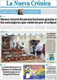 Portada de La Nueva Crónica (Espa&ntilde;a)