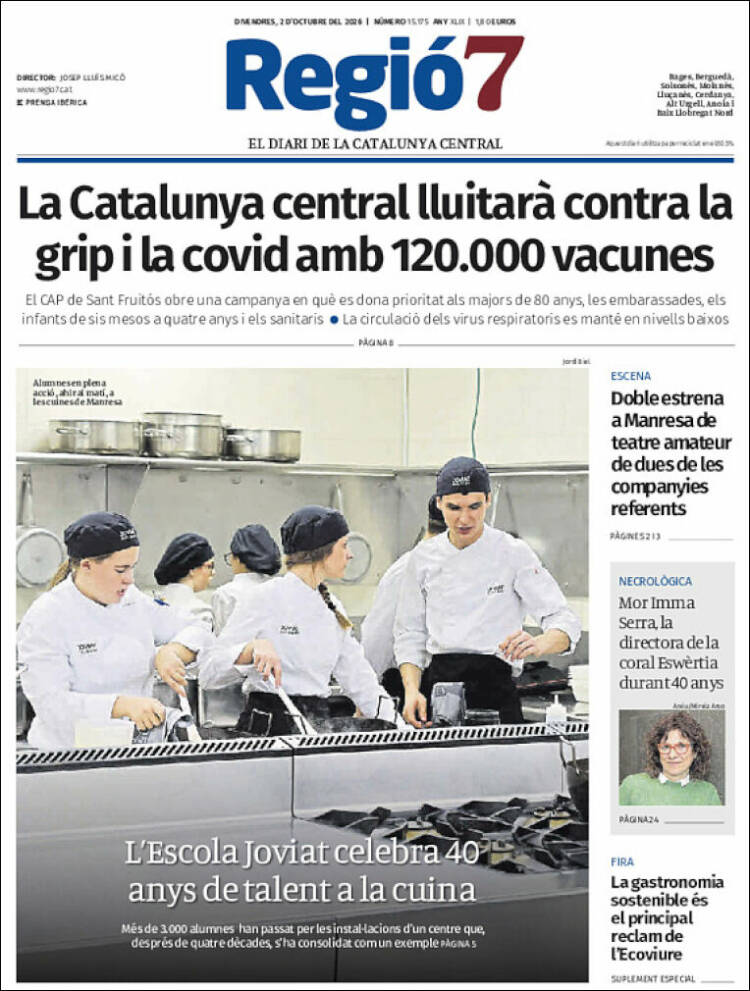 Portada de Regio7 (Espa&ntilde;a)