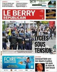Portada de Berry Republicain (Francia)