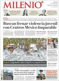 Portada de Milenio de León (M&eacute;xico)