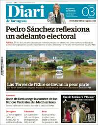 Portada de Diari de Tarragona (Espa&ntilde;a)