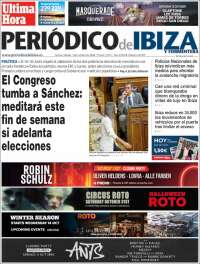 Portada de Periódico de Ibiza (Espa&ntilde;a)