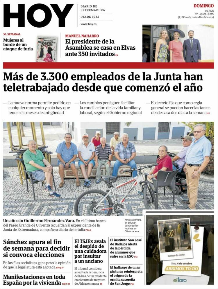 Portada de Hoy - Badajoz (Espagne)