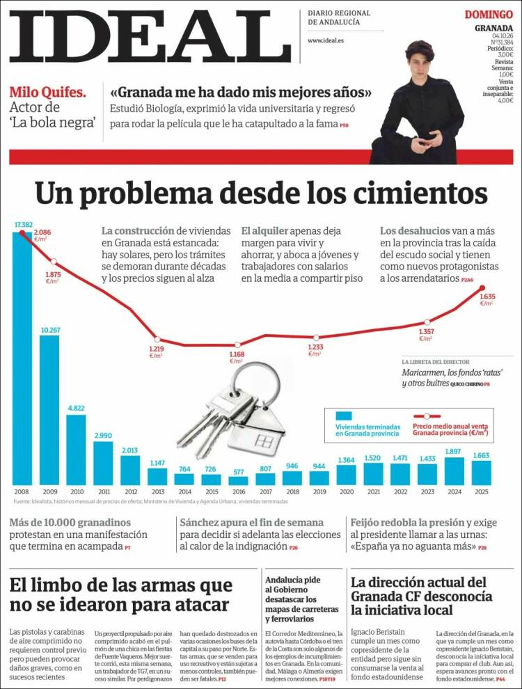 Portada de Ideal (Espa&ntilde;a)