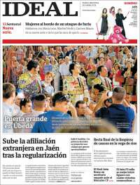 Portada de El Ideal de Jaén (Spain)