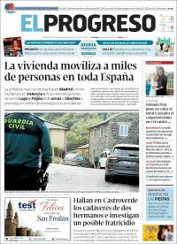 Portada de El Progreso (Espa&ntilde;a)