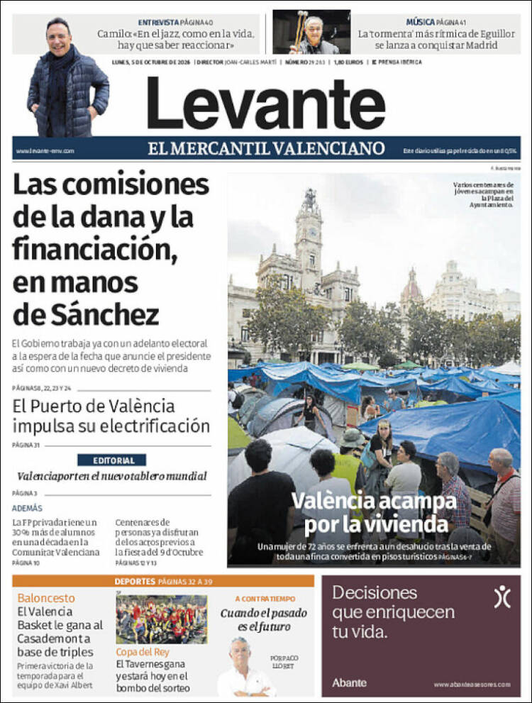 Portada de Levante (Espa&ntilde;a)