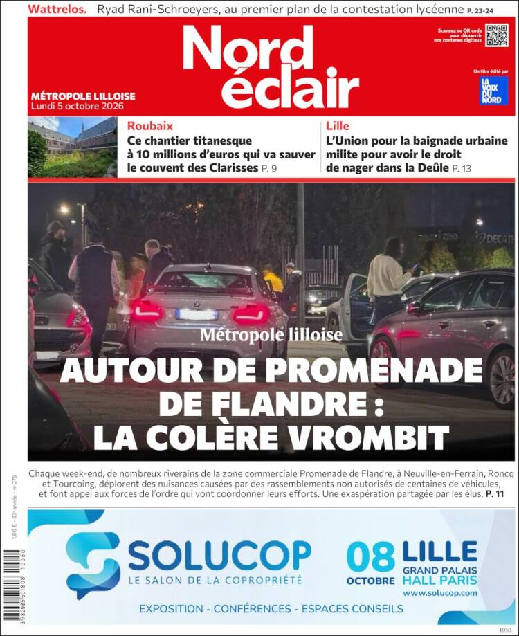 Portada de Nord Éclair (Francia)