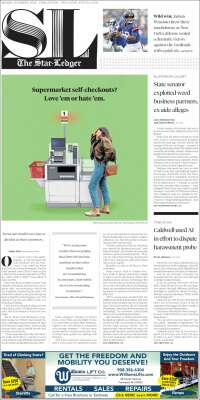 Portada de Star-Ledger (USA)