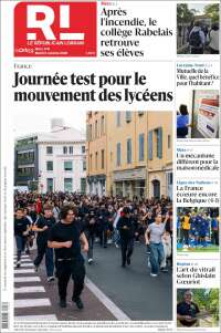 Portada de Le Republicain Lorrain (France)