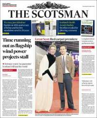 Portada de The Scotsman (Reino Unido)